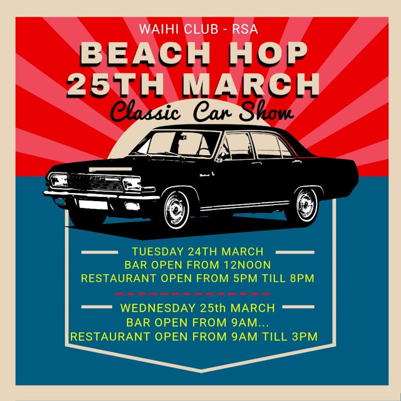 Beach Hop - Classic Car Show