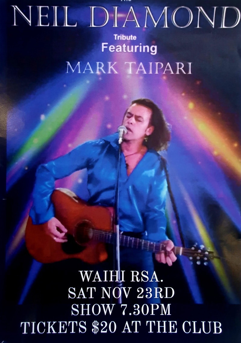 Neil Diamond Tribute featuring Mark Taipari