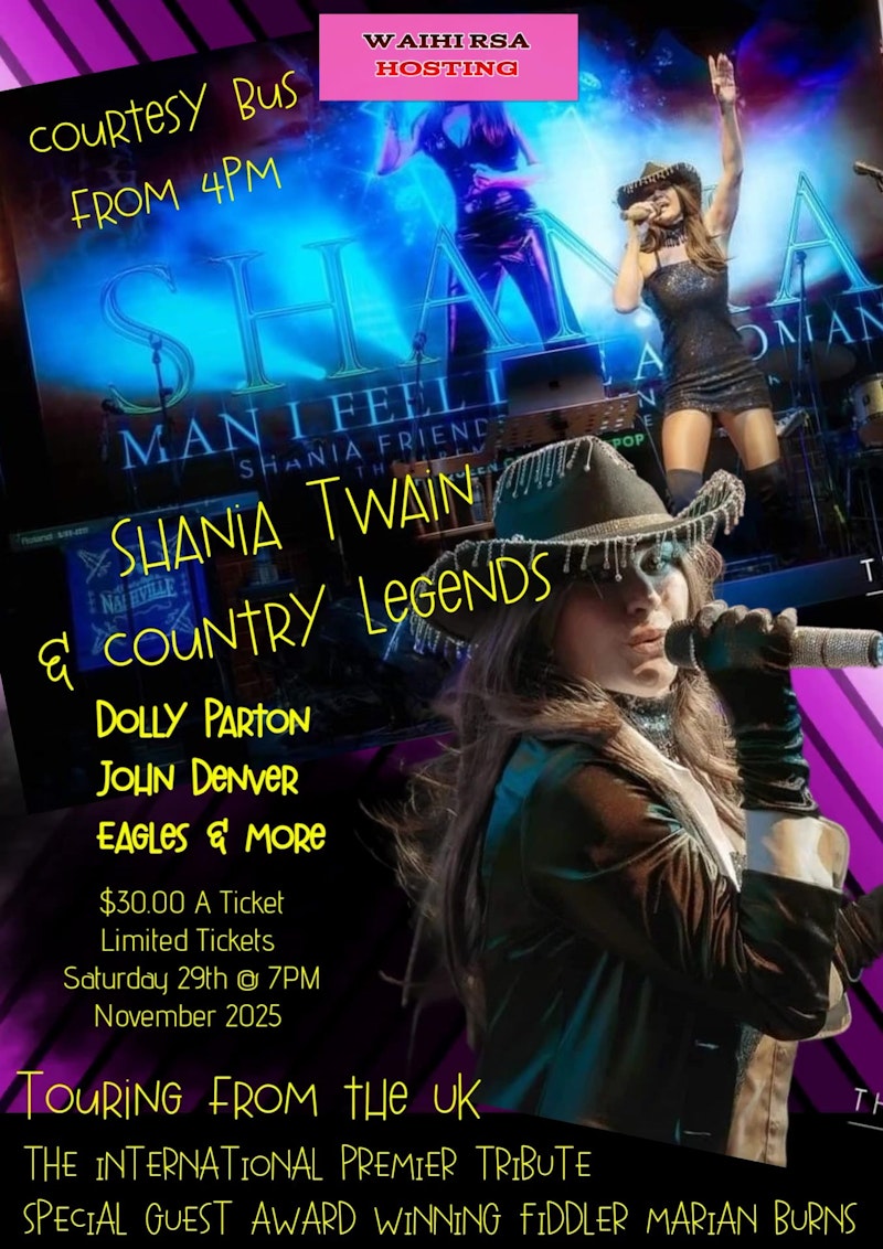 Shania Twain & Country Legends