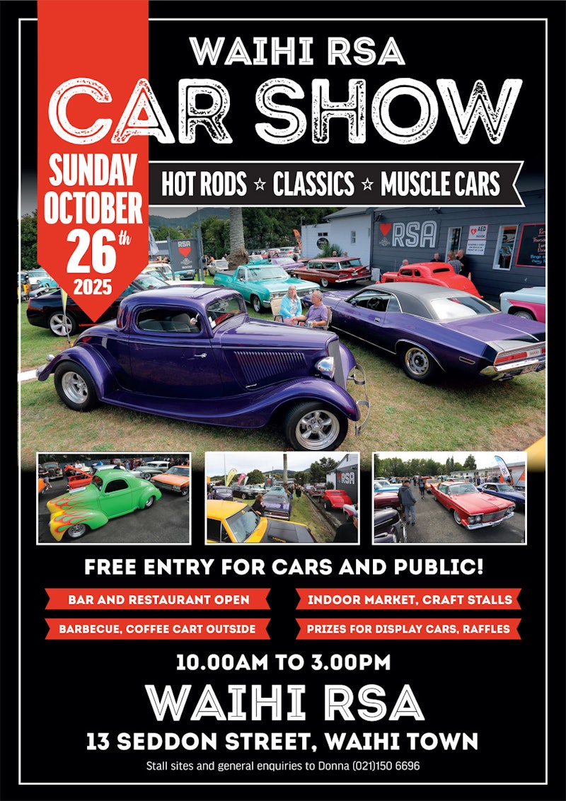 Waihi RSA Car Show